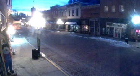 Live HD Webcam Deadwoods Historic Downtown。